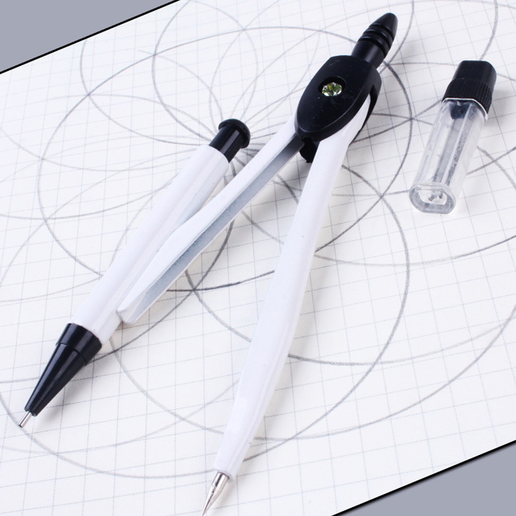 Compass Geometry Set - Набор из 6 металлических геометрических циркулей