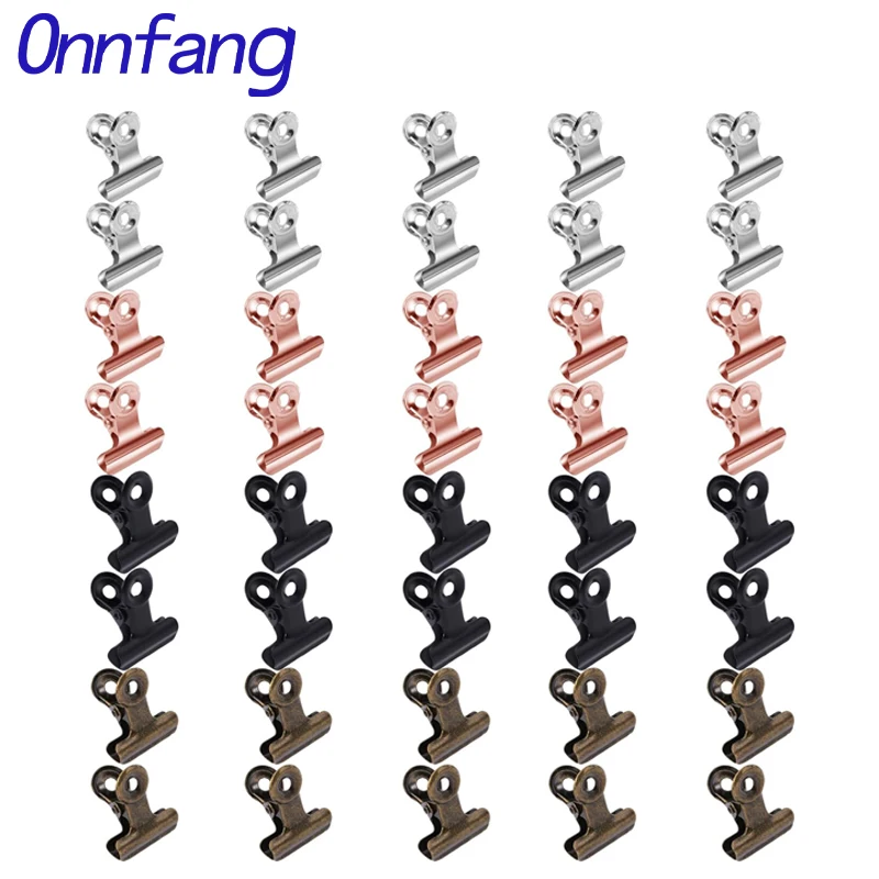 Binder Clip Assorted - 40/20 шт./набор, пружинные зажимы в форме
