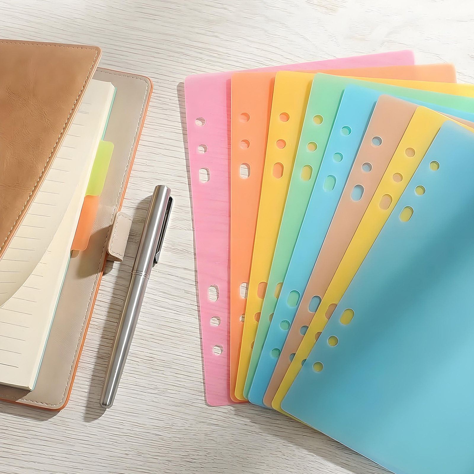 Index Tab Divider - Набор из 10 ярких цветных разделителей-закладок