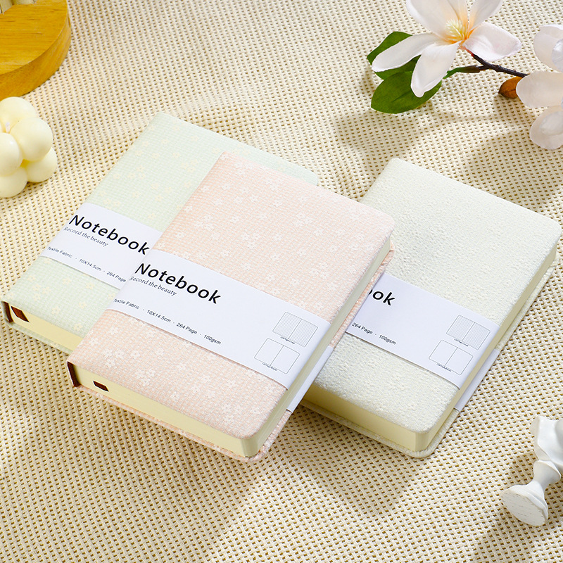 Notebook Dotted A5 - Портативный мини-блокнот A6 в твердом переплете