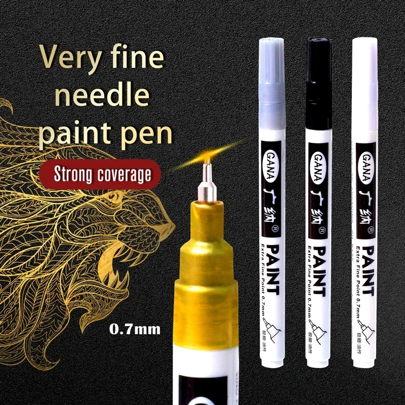 Whiteboard Marker Set - 4 шт./компл., белые, черные перманентные маркеры