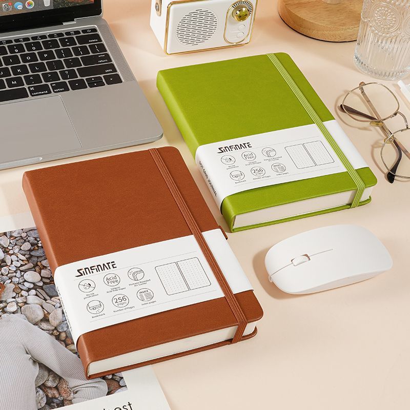 Notebook Dotted A5 - Блокнот A5 в точечную сетку, твердая
