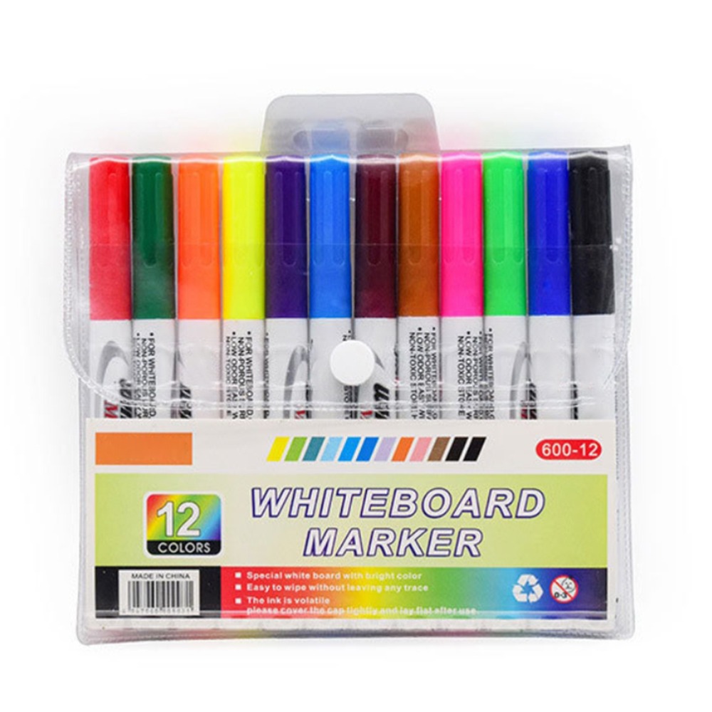 Набор из 12 плавающих маркеров – обзор и цена Whiteboard Marker Set