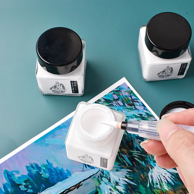 30 мл бутылочная акварель с бе – обзор и цена Correction Fluid White