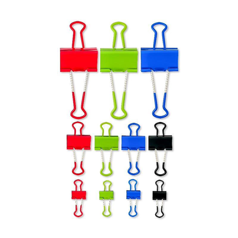 Зажимы для бумаги Grip Binder, – обзор и цена Binder Clip Assorted