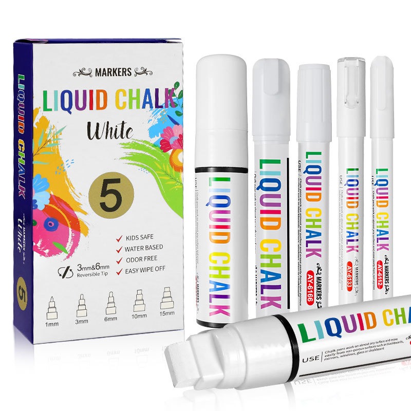 5 шт./компл. белые меловые мар – обзор и цена Correction Fluid White