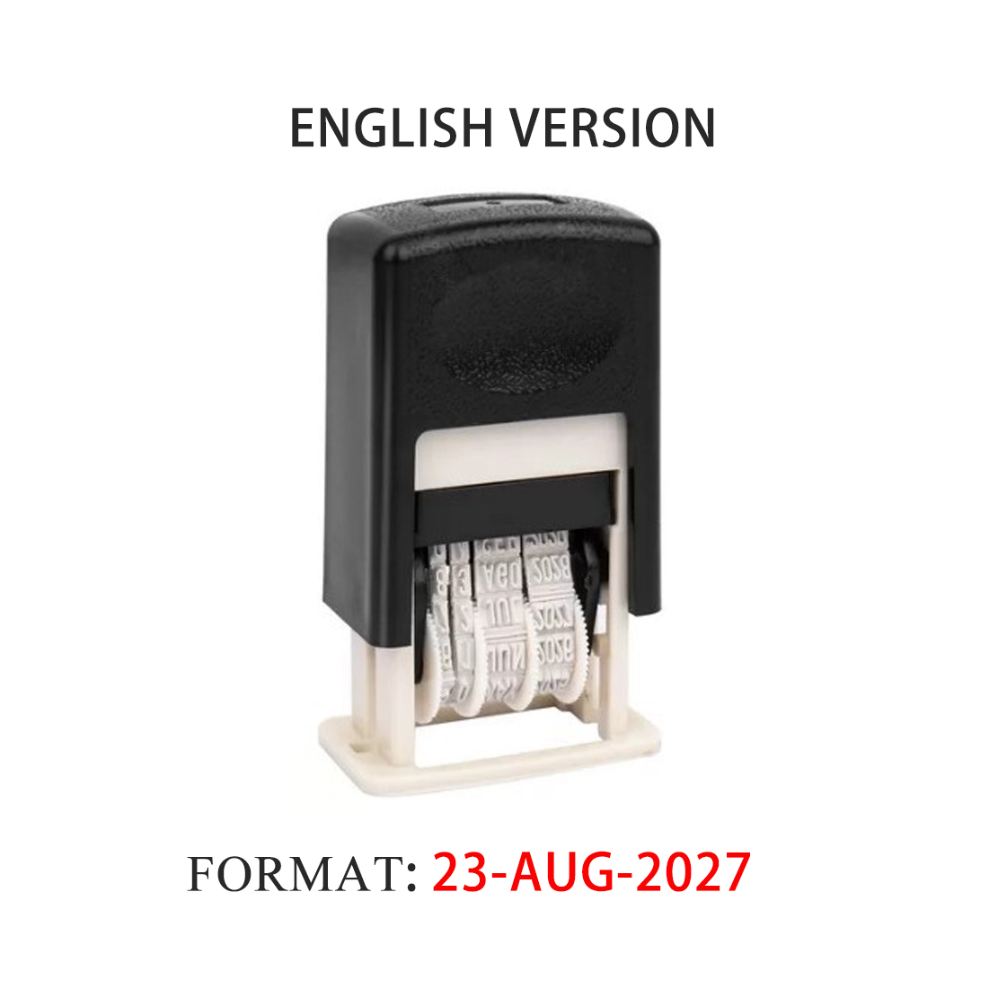 Самокатный штамп с датой для б – обзор и цена Self Inking Stamp