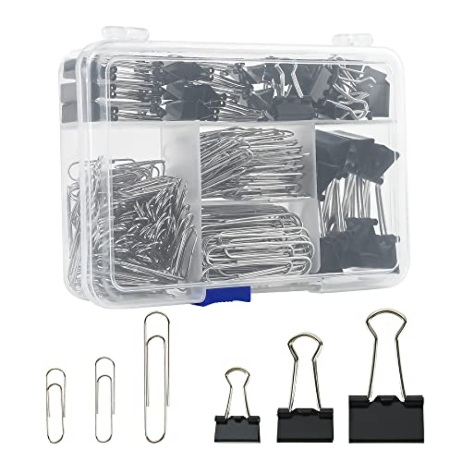Набор скрепок для бумаг разных – обзор и цена Binder Clip Assorted