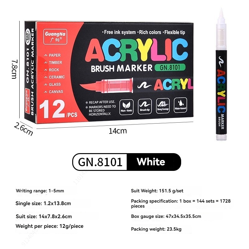 Набор акриловых маркеров с мяг – обзор и цена Whiteboard Marker Set