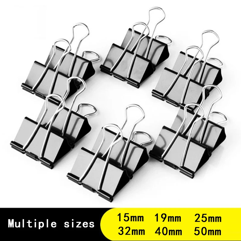 10/20 шт. металлических скрепо – обзор и цена Binder Clip Assorted