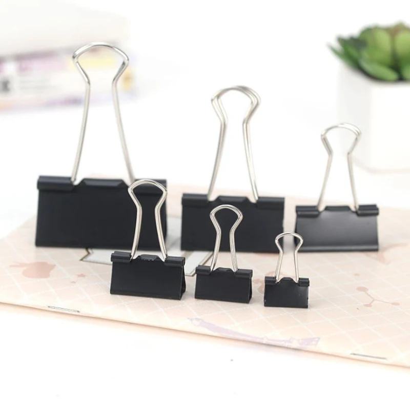 10/20 шт. металлических скрепо – обзор и цена Binder Clip Assorted