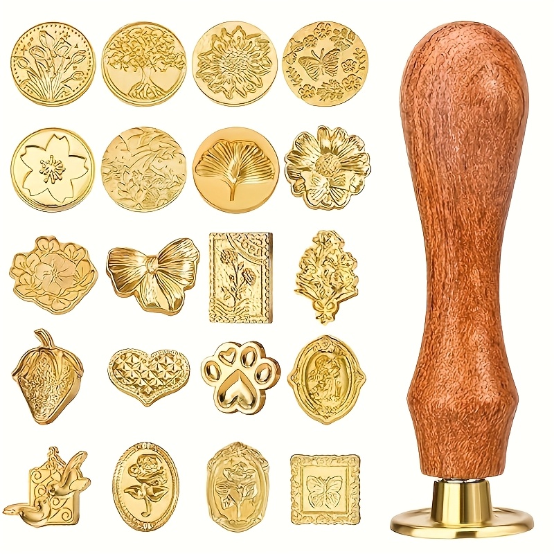 Набор восковых печатей из 21 п – обзор и цена Wax Seal Stamp Kit