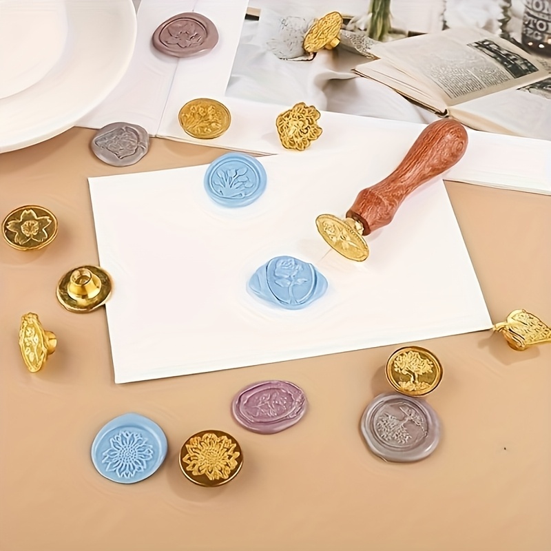 Набор восковых печатей из 21 п – обзор и цена Wax Seal Stamp Kit