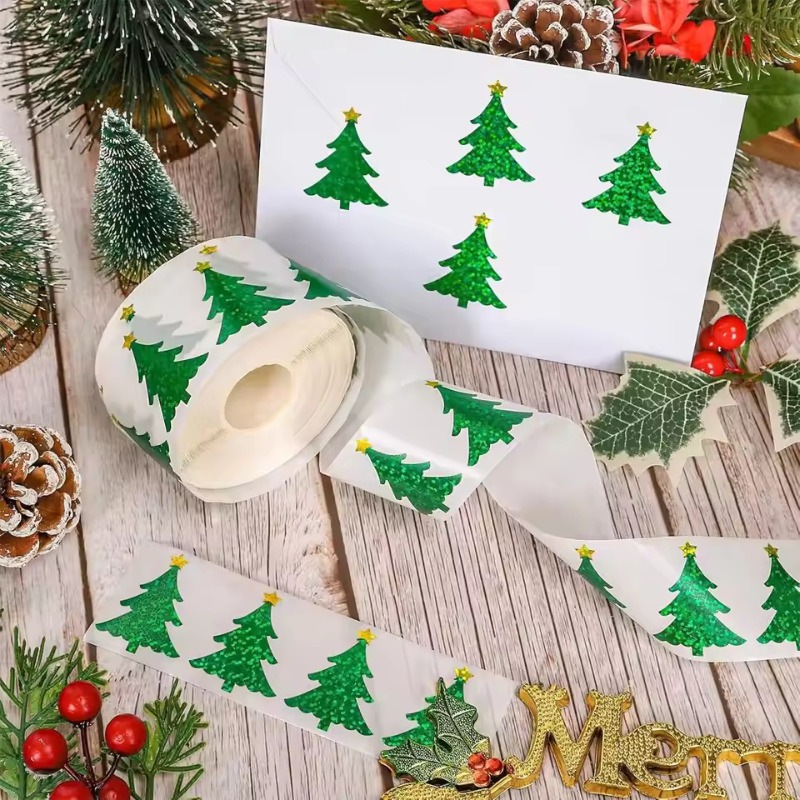 Рождественские блестящие накле – обзор и цена Ideal Stationery & Office Supply