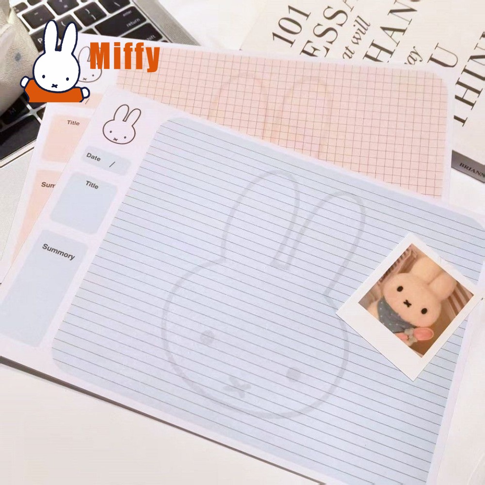 Блокнот Kawaii Miffy: милый кр – обзор и цена Office Supply Office Stationery Items
