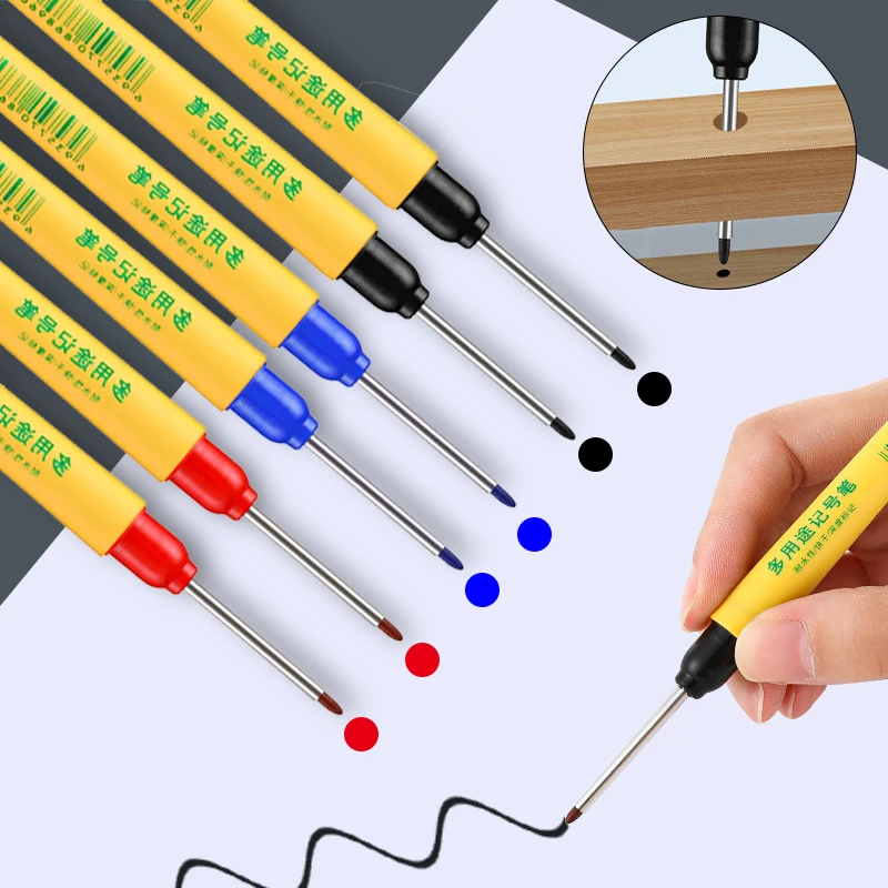 Набор из 6 маркеров с длинным  – обзор и цена Whiteboard Marker Set