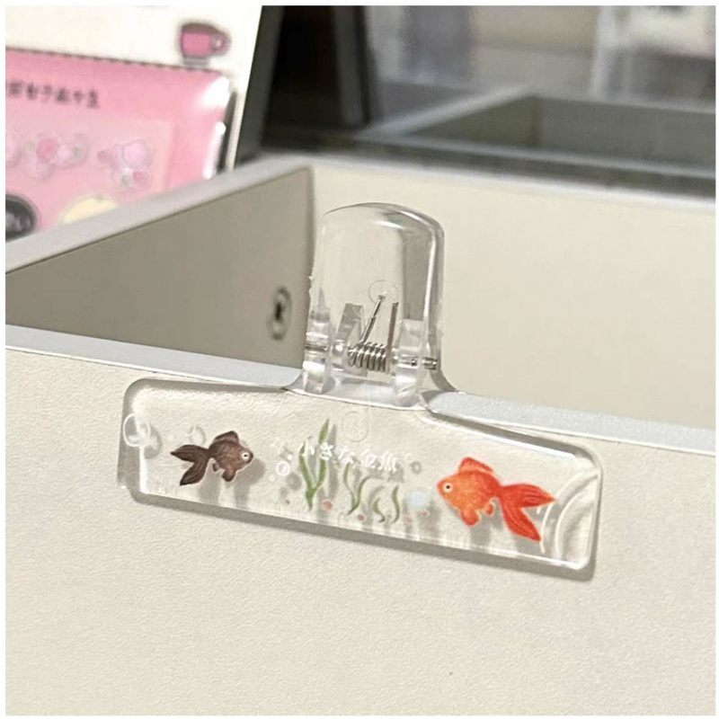 1 шт. прозрачный акриловый заж – обзор и цена Binder Clip Assorted