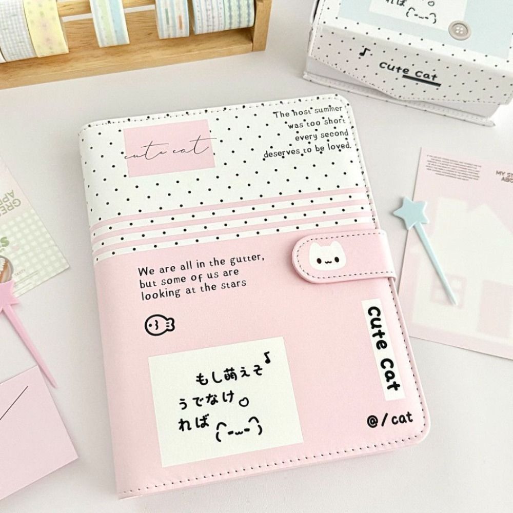 Корейский блокнот А5 на кольца – обзор и цена Notebook Dotted A5