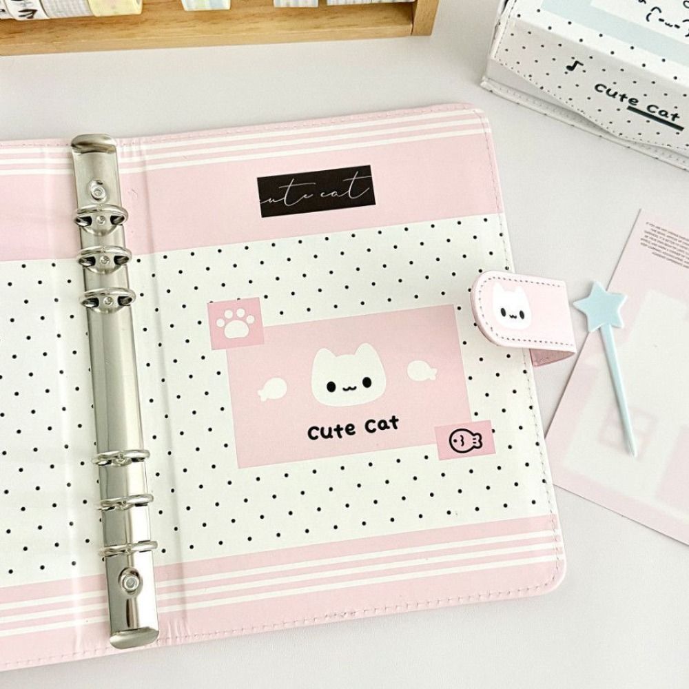 Корейский блокнот А5 на кольца – обзор и цена Notebook Dotted A5