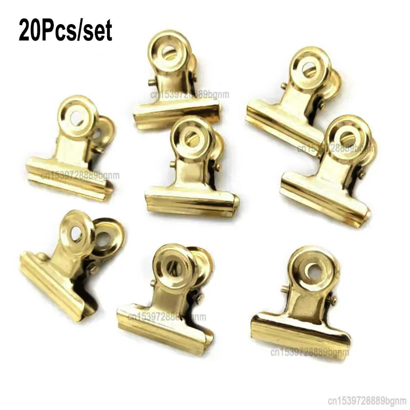 20 шт./компл., 21 мм * 23 мм,  – обзор и цена Binder Clip Assorted