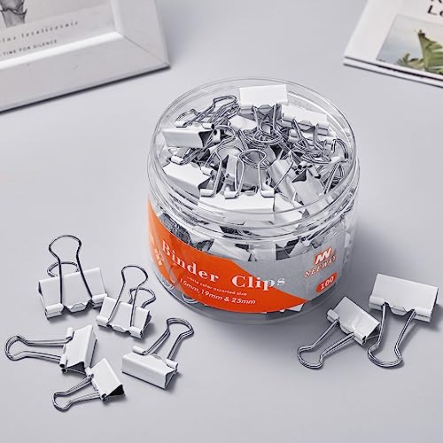 Зажимы для бумаг разных размер – обзор и цена Binder Clip Assorted