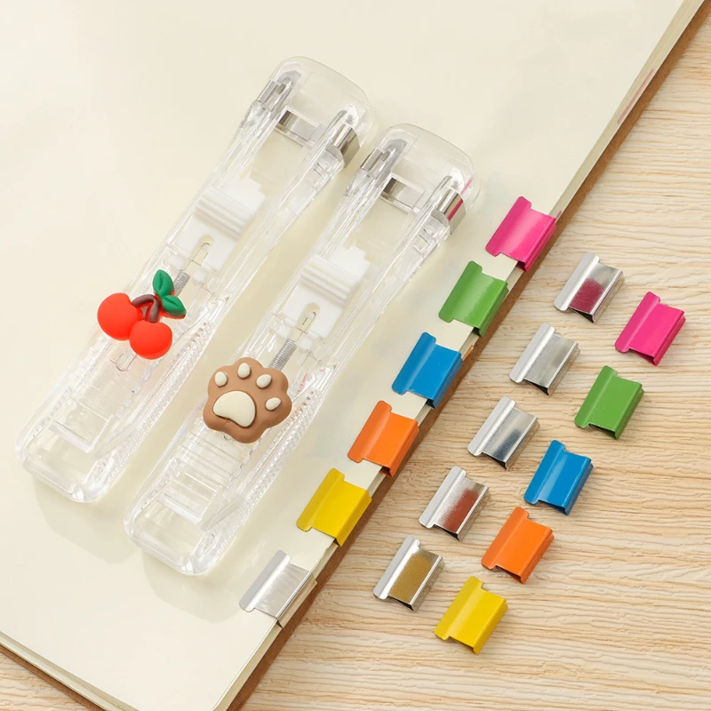 Новый степлер с нажимным зажим – обзор и цена Binder Clip Assorted