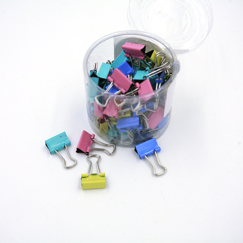 60 разноцветных мини-зажимов д – обзор и цена Binder Clip Assorted