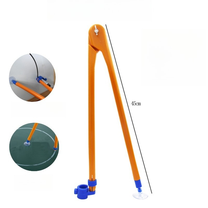 Большой прочный пластиковый уч – обзор и цена Compass Geometry Set