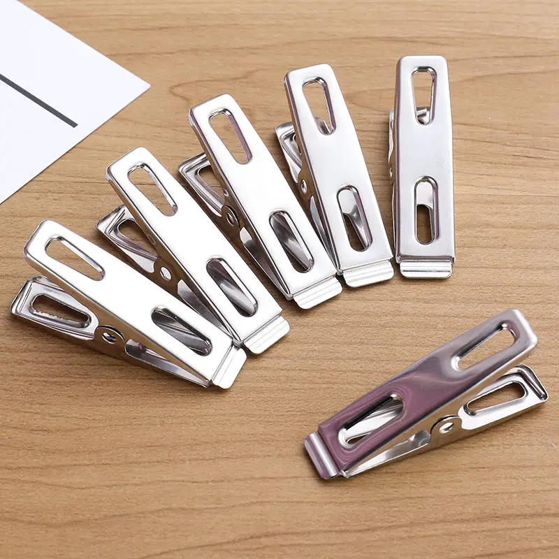 20 шт., прищепки с плоским гор – обзор и цена Binder Clip Assorted
