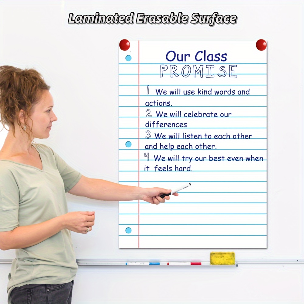 Набор стираемых плакатов из 2  – обзор и цена Whiteboard Marker Set