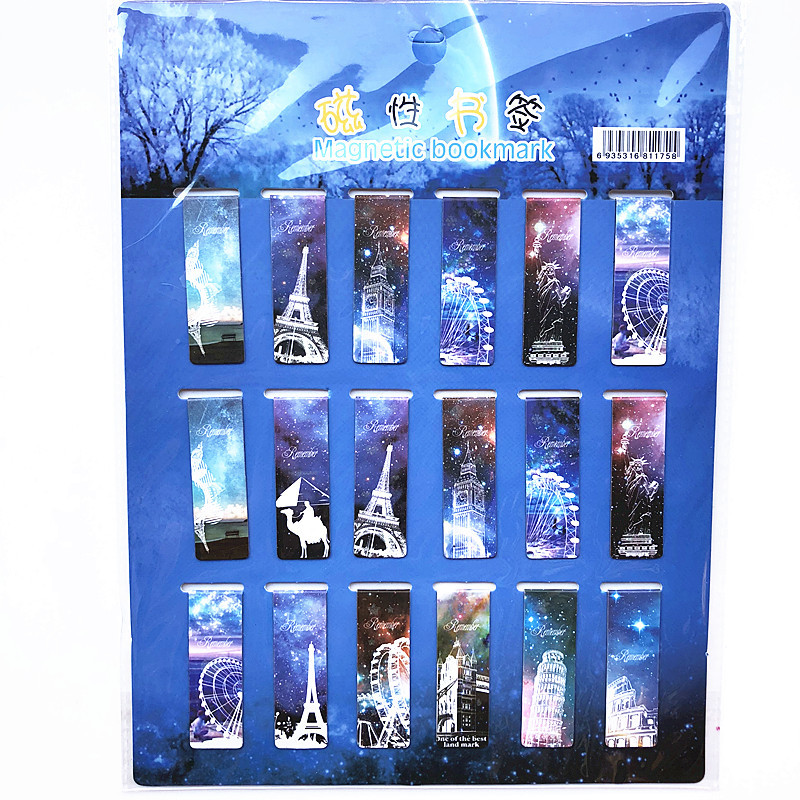 18 шт./компл., магнитные закла – обзор и цена Bookmark Magnetic Clip