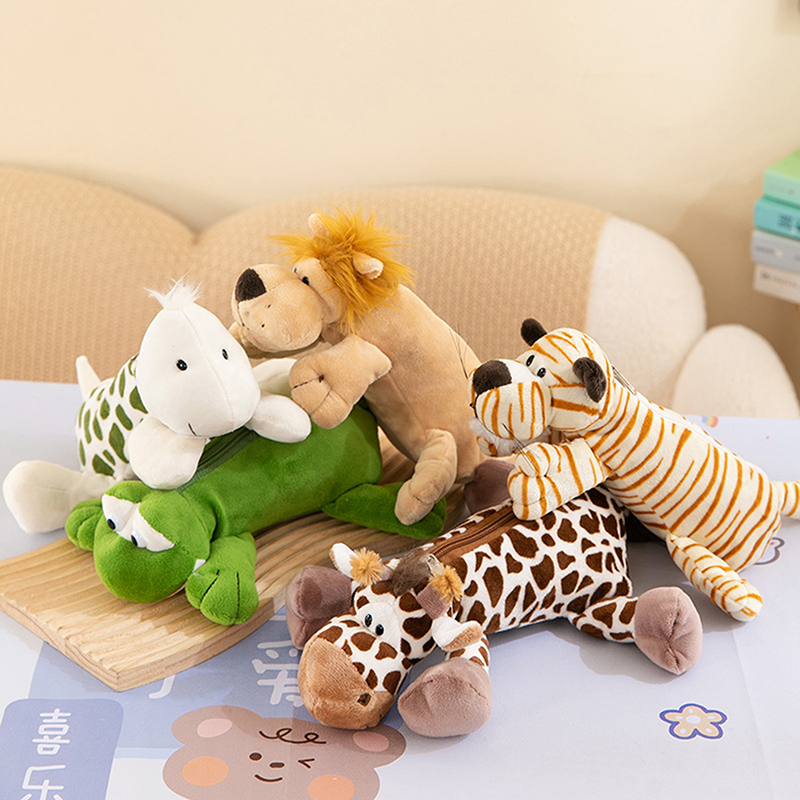 Плюшевый пенал с изображением  – обзор и цена Lion Stationery & Office Supply(Kunshan)Co.Ltd
